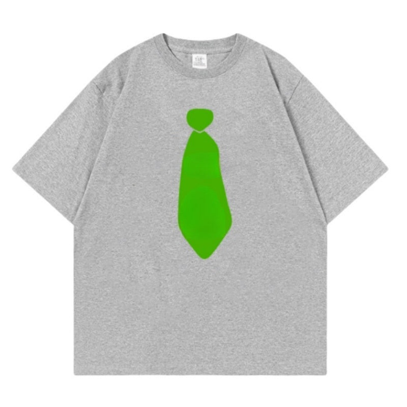 Trendy Fun Green Tie T-Shirt